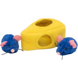 ZippyPaws ZippyClaws Burrow Myšky v sýru se šantou