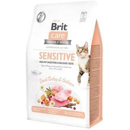 Brit Care Cat Grain-Free Sensitive Healthy Digestion & Delicate Taste 0,4 kg