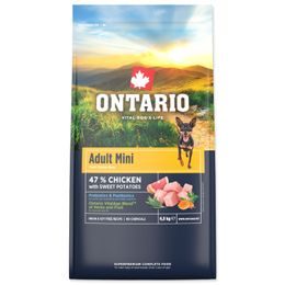 Ontario Krmivo Adult Mini Chicken & Sweet Potatoes 6,5kg