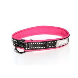 Aminela obojek polostahovací Sport & City 25mm/42cm + 5cm malinová