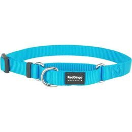 Red Dingo Obojek polostahovací 15 mm x 26-40 cm Tyrkysová