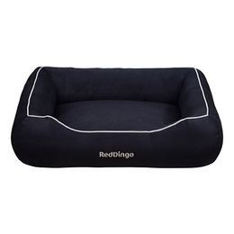 Red Dingo Donut Bed Pelech pro psy Medium 80 cm černý