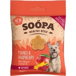 Soopa Pets Soopa Healthy Bites s mangem a malinou 50 g