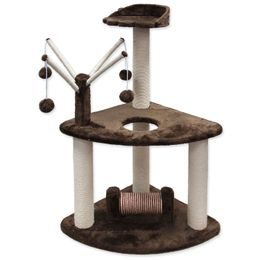 Magic Cat Odpočívadlo Adriana hnědé 50x50x93cm