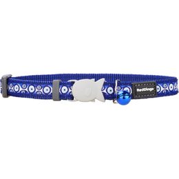Red Dingo Obojek pro kočky Evil Eye Tmavě Modrá