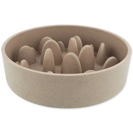 Dog fantasy Miska proti hltání EcoStyle béžová 21cm, 1350ml