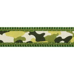 Red Dingo Vodítko přepínací 12 mm x 2 m Camouflage Green