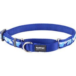 Red Dingo Obojek polostahovací 25 mm x 41-62 cm Camouflage Navy