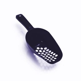 Lopatka na stelivo hluboká Argi tmavě fialová 30 x 11 x 7 cm