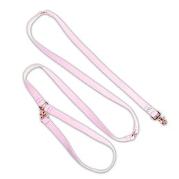 FUNKY DOG Konopné přepínací vodítko pro psa 3 m růžové