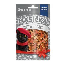 Akinu WINTER MASÍČKA mix pamlsek pro kočky 50 g