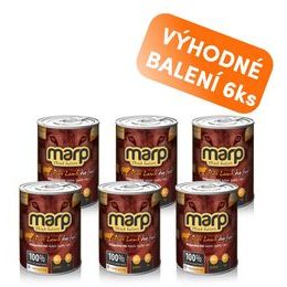 Marp Lamb konzerva pro psy s jehněčím 6x400g