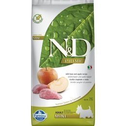 N&D PRIME Dog GF Wild Boar & Apple Adult Mini 7 kg