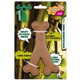 Mr.dental Hračka Mr. Dental žvýkací bambone ypsilon kuřecí S/M