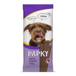 Akinu PAPKY Drůbeží plátky pamlsek pro psy 120 g