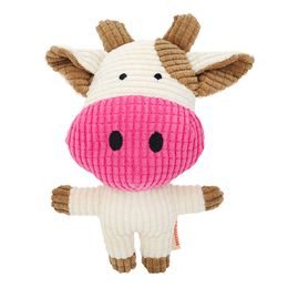 Reedog Plush Cow pískací hračka cordura + plyš 17 cm