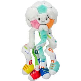 Trixie FIFA 2026 fotbalový míč s nožičkami 32 cm chlupatý plyš bílá/barevná LIMITOVANÁ NABÍDKA
