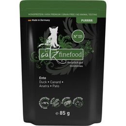 Catz finefood Kapsička CF Purr No.115 s kachním masem 85 g