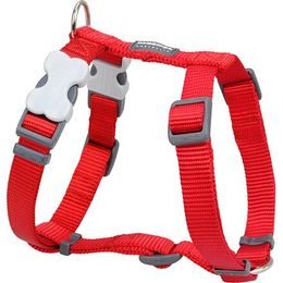 Red Dingo Postroj 12 mm x 30-44 cm Červená