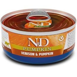 N&D PUMPKIN Cat konzerva Venison & Pumpkin 70 g