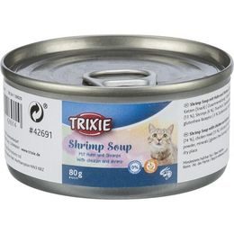 Trixie Shrimp Soup krevety & kuře tekutý pamlsek pro kočky 80 g