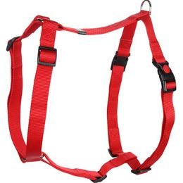 Flamingo Postroj nylon Ziggi červený XL 2,5x70-110cm