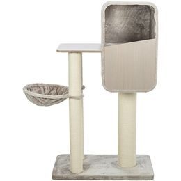 TRIXIE Škrabadlo MARINA, jeskyně, podesta, hamaka, 132 cm, šedá
