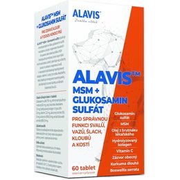 Alavis MSM + Glukosamin sulfát tbl 60