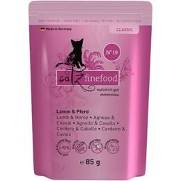Catz finefood Kapsička CF No.19 s jehněčím a koňským m. 85 g