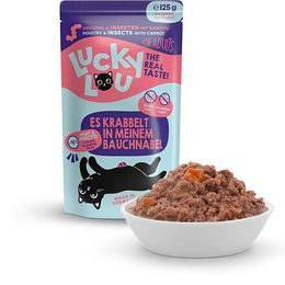 Lucky Lou Lifestage Adult s drůbežím masem a hmyzem 125 g