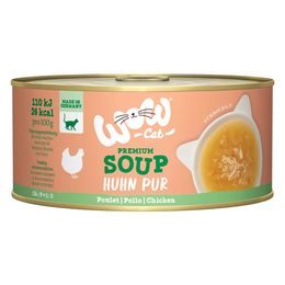 WOW Cat Konzerva Soup Kuřecí polévka Adult 70g