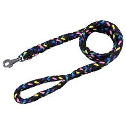 BAFPET Lanové pletené vodítko HUGO fosfor