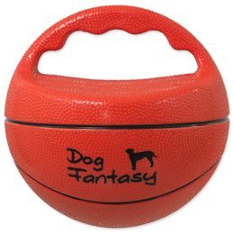 Dog fantasy Hračka Ball míč s rukojetí pískací 15cm