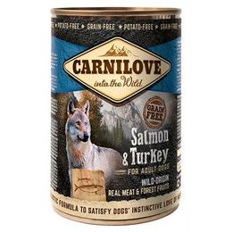 Carnilove WM konzerva Salmon & Turkey Grain Free 400 g