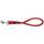 Trixie Krátké vodítko PREMIUM M-XL: 37 cm/25 mm červená