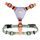 Woolly Wolf Color Block Harness