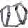 Flamingo Postroj nylon Ziggi šedý S 1,5x35-50cm