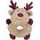 TRIXIE Xmas Reindeer vánoční plyšový sob - kroužek 24 cm