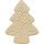 Trixie Vánoční stromeček bez zvuku 13 cm latex béžová