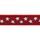 Red Dingo Vodítko přepínací 15 mm x 2 m Stars White on Red