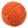 Dog fantasy Hračka míček guma pískací oranžová 6,3cm