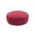 Kulatý pelíšek Aminela Full comfort 60/15cm červená