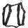 Flamingo Postroj nylon Ziggi černý M 2x45-65cm