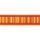 Red Dingo Vodítko přepínací 15 mm x 2 m Lotzadotz Orange