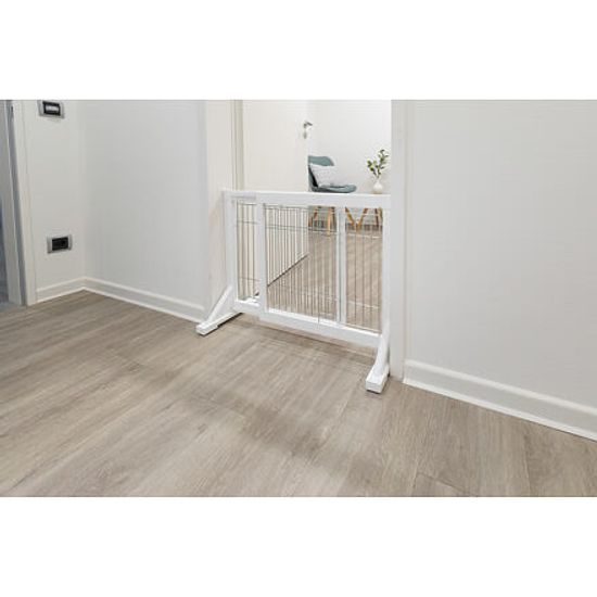 Trixie Posuvná bariéra pro psy 65-108x61x31 bílá