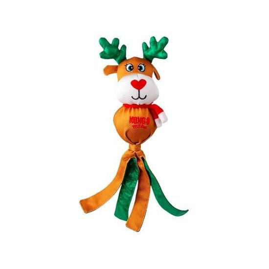 Kong Hračka plyš vánoční Wubba Assorted L