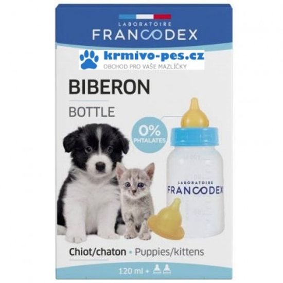 Francodex Láhev pro krmení štěňat a koťat