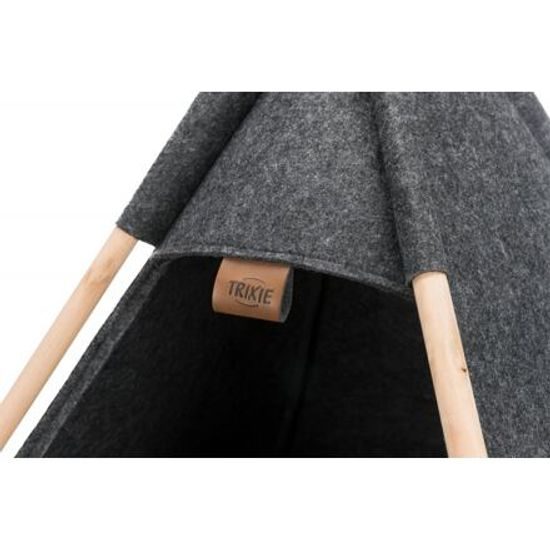 Trixie Jeskyňka TIPI 55x65x55cm plsť antracit