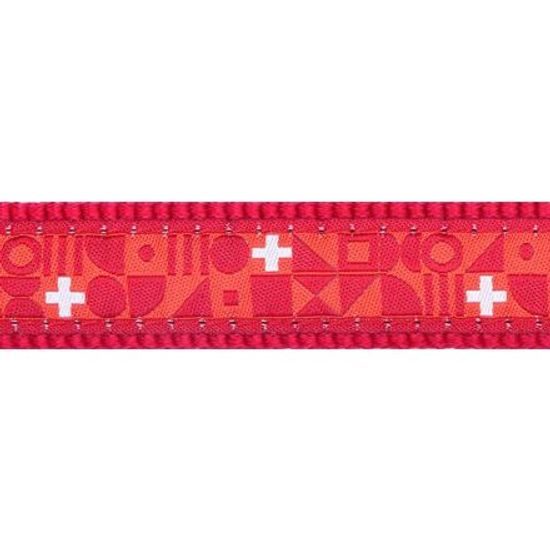 Red Dingo Postroj 20 mm x 45-66 cm Swiss Cross