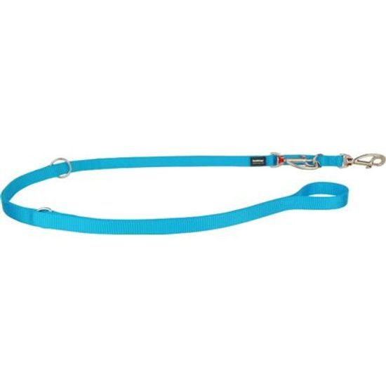Red Dingo Vodítko přepínací 15 mm x 2 m Tyrkysová